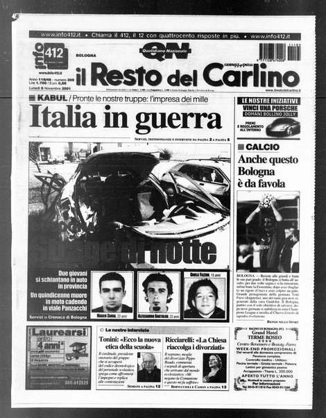 Il Resto del Carlino : giornale dell'Emilia